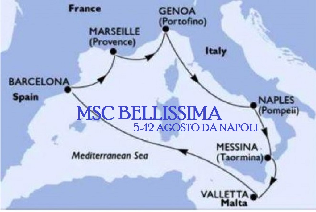 MSC BELLISSIMA DA NAPOLI